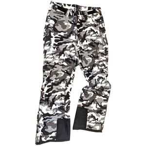 ARCTIX Insulated 5K Snow Board Ski Pants Snow Camouflage 32-34 w 34 L Adj. New